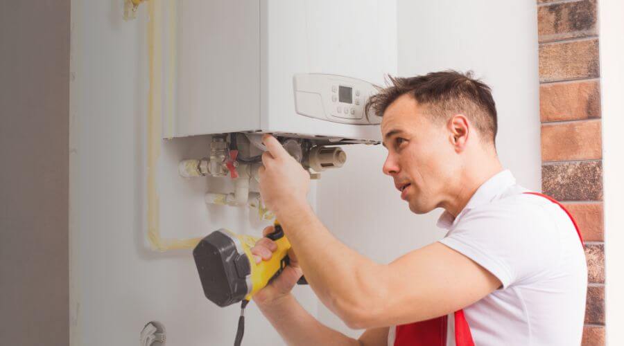 Local tankless water heater installation in Saltillo, TN